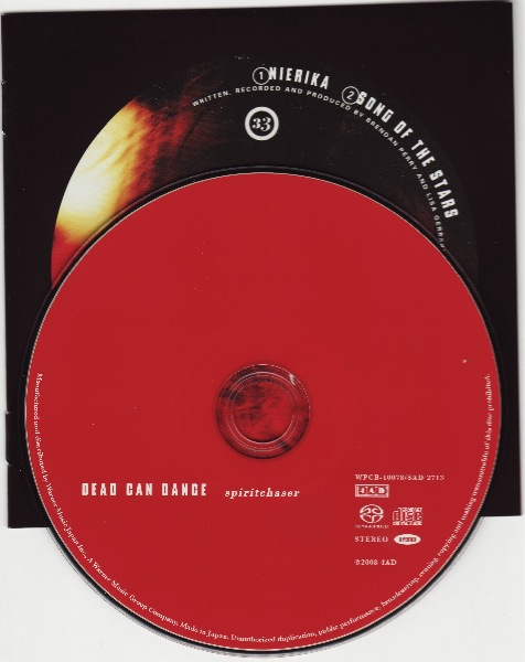 CD & Booklet, Dead Can Dance - Spiritchaser